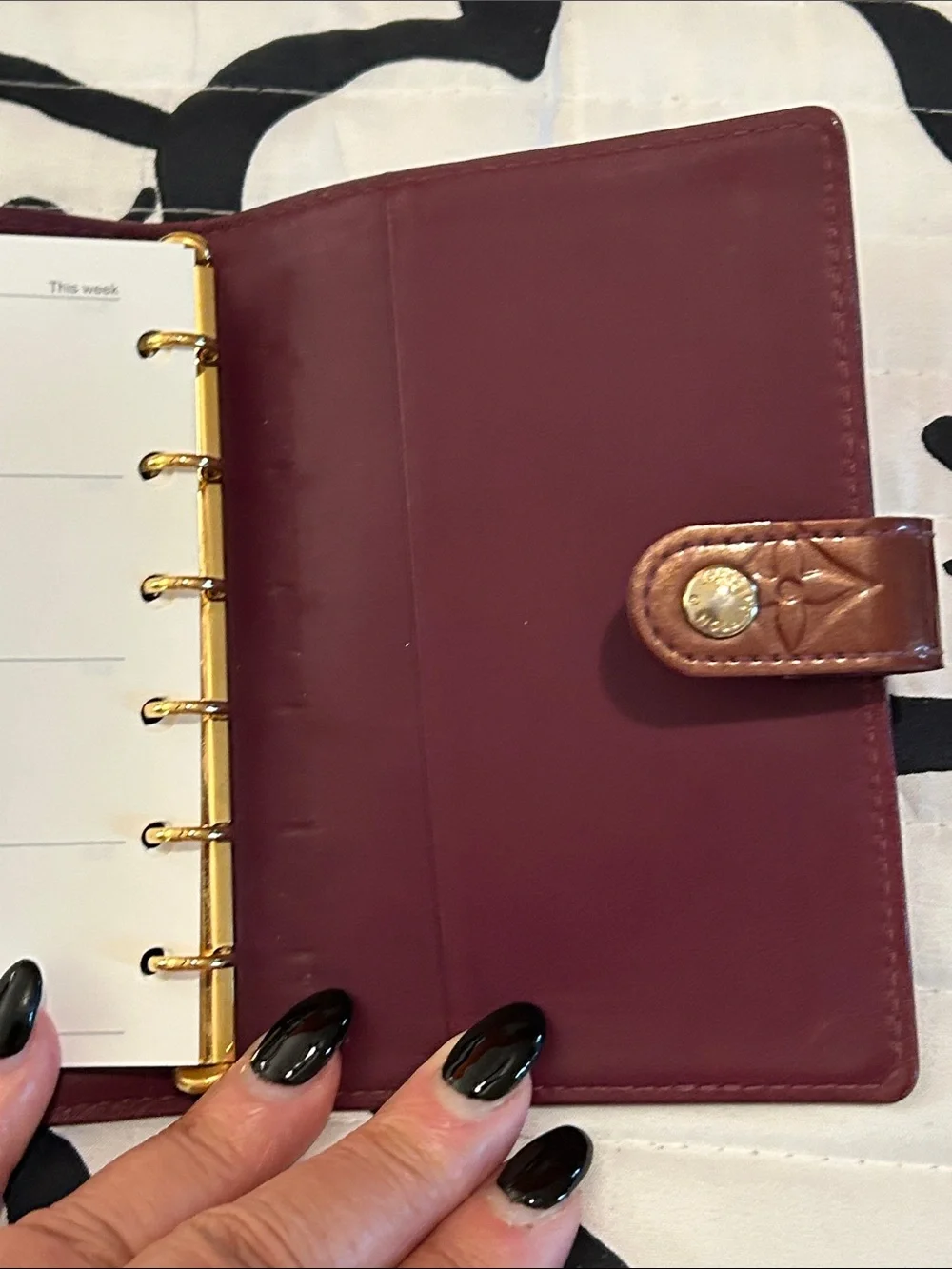 Louis Vuitton glossy vernis